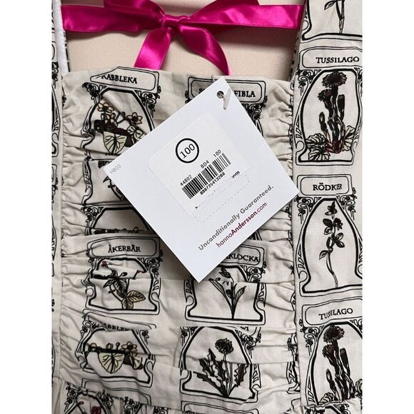 Hanna Andersson Easter Printed fully lined Dress New with Tags 100 4T - Picture 6 of 12